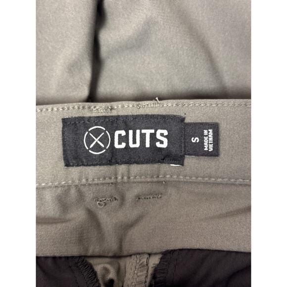 Cuts Clothing Pants Small Mens AO Jogger Green Performance Fabric - Picture 6 of 7